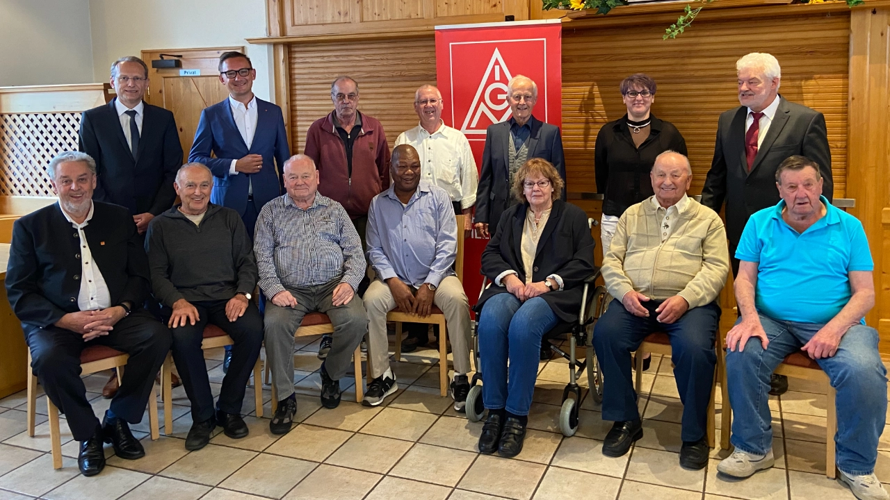 Jubilare aus dem Raum Penzberg