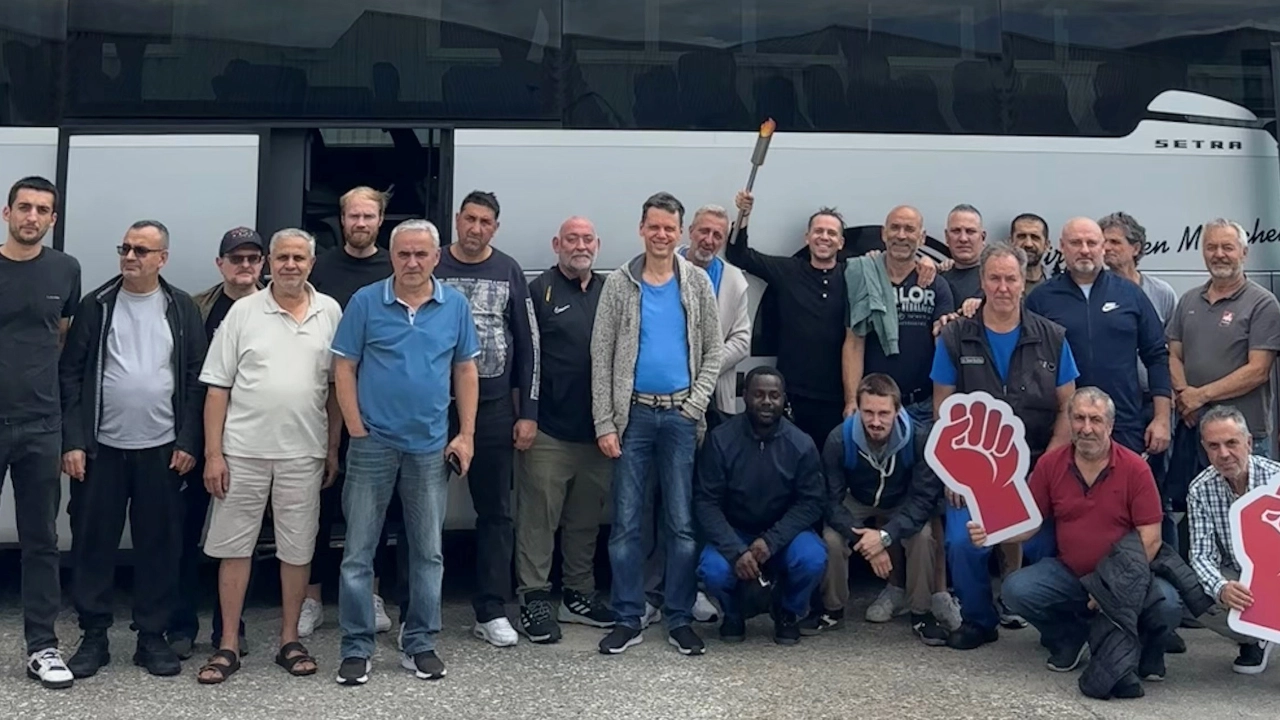 Gruppenbild Flamme der Solidarität bei Winning BLW Bild1 Juli 2025