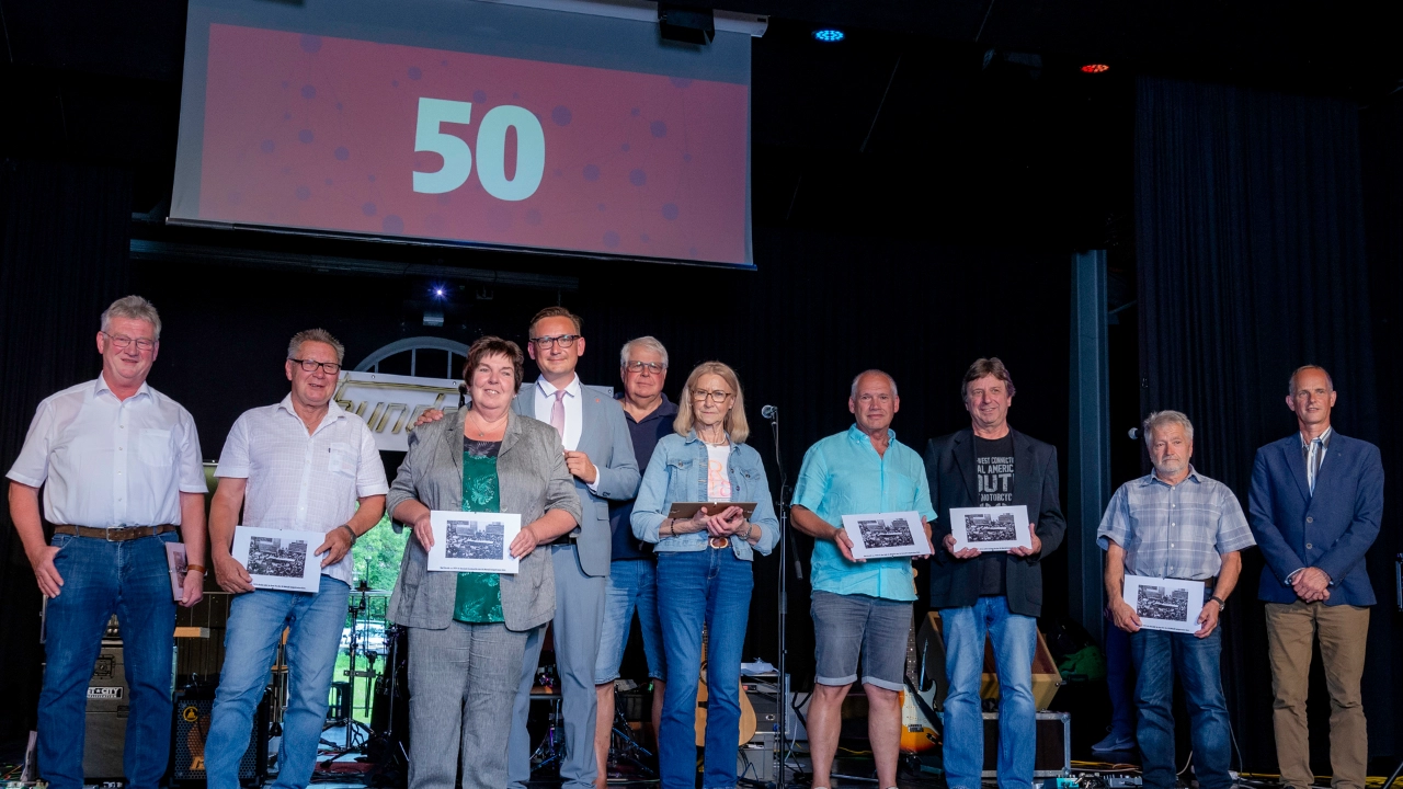 Alle Jubilare für 50 Jahre Mitgliedschaft