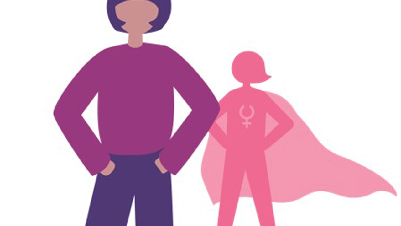 Bild für Internationalen Frauentag Gutschein Superheldin