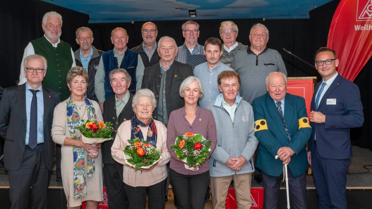 Jubilare 2023 aus dem Raum Weilheim Peissenberg