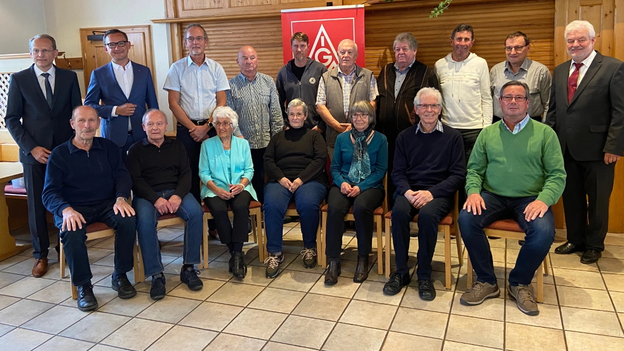 Jubilare 2022 Raum Schongau