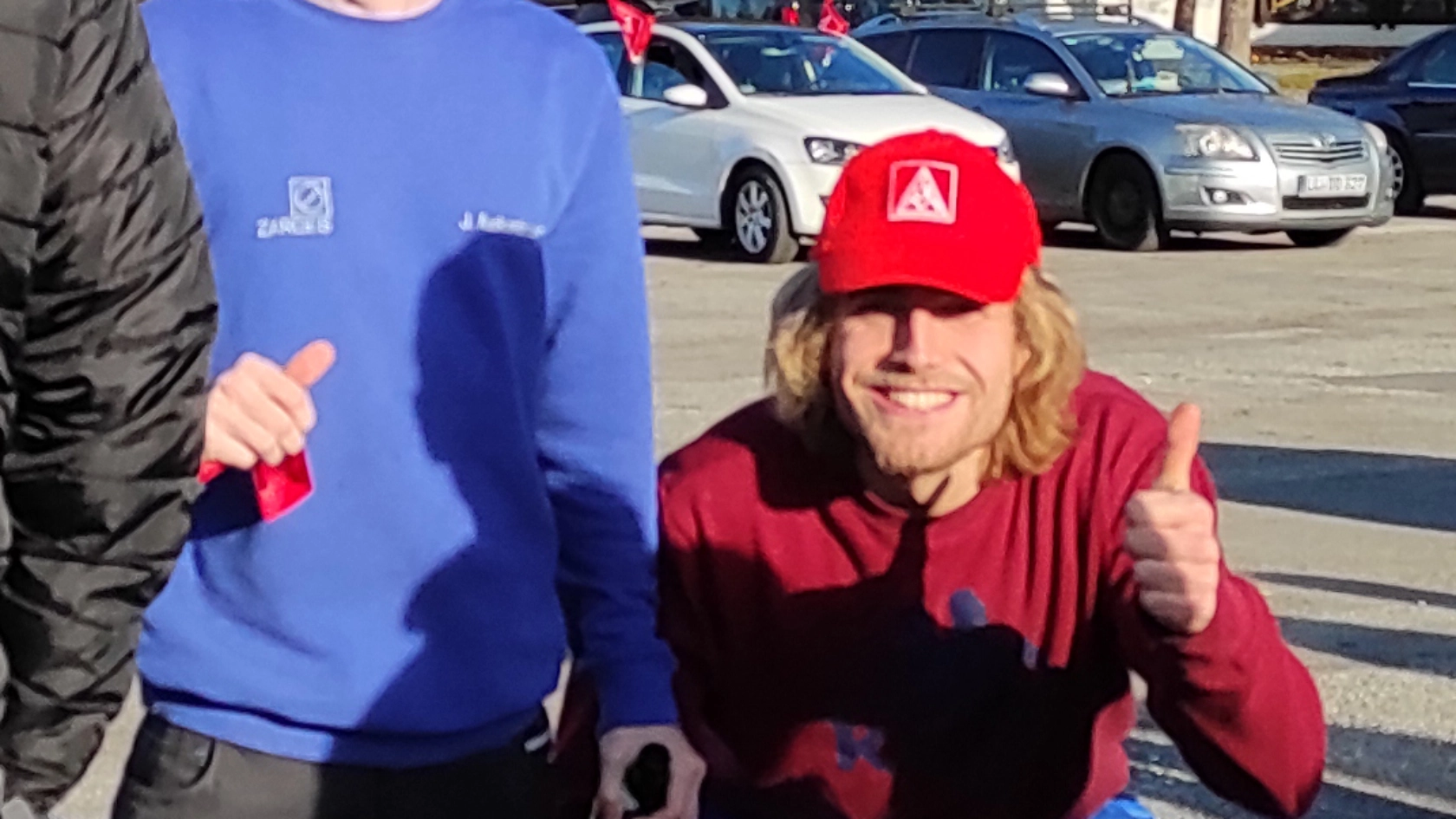 Zarges beim Warnstreik in Weilheim 2022