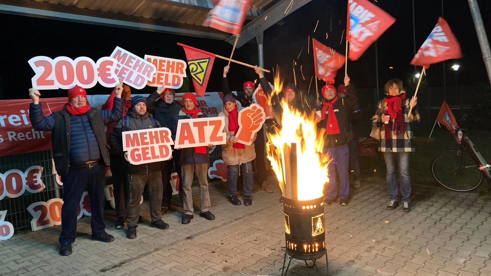 Zweiter Warnstreik bei DBI - Nachtschicht 1