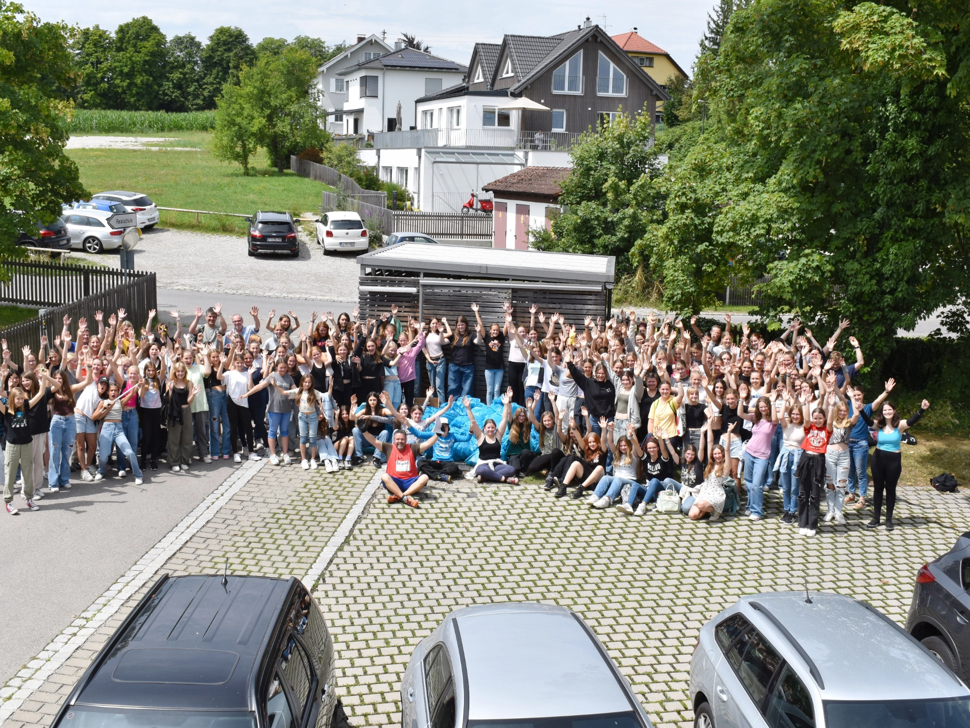 Respekt Aktion an SChule in Diessen