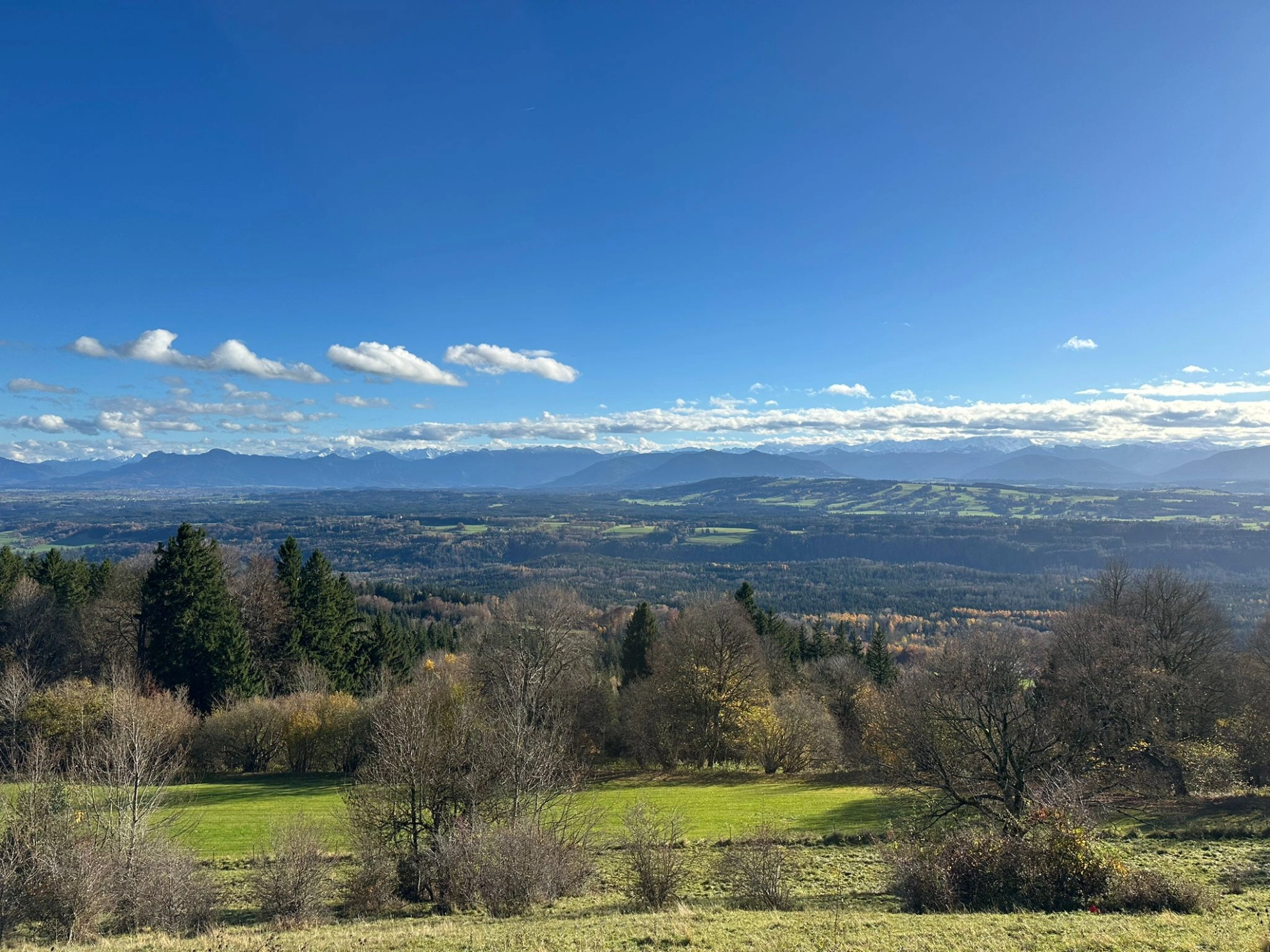 Blick vom Hohenpeißenberg