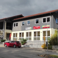 Rigicenter in Peißenberg - Eingang der IG Metall Geschäftsstelle