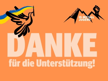 Spendenaktion an die Ukraine