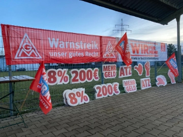 Zweiter Warnstreik bei DBI Schongau