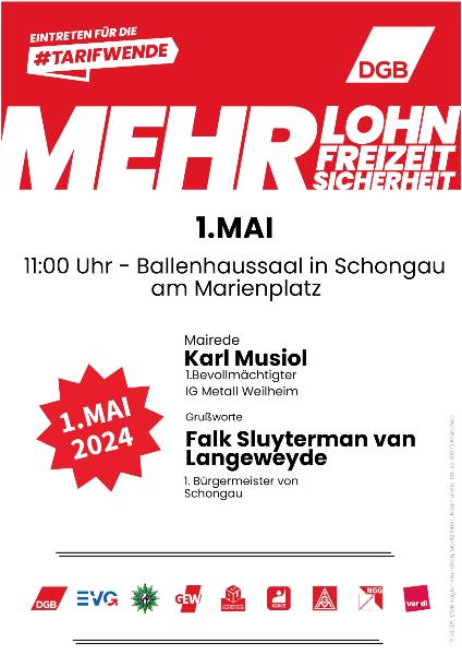 1. Mai in Schongau