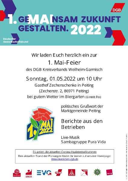 Maifeier 2022 in Peiting