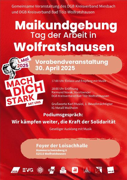 Maifeier in Wolfratshausen