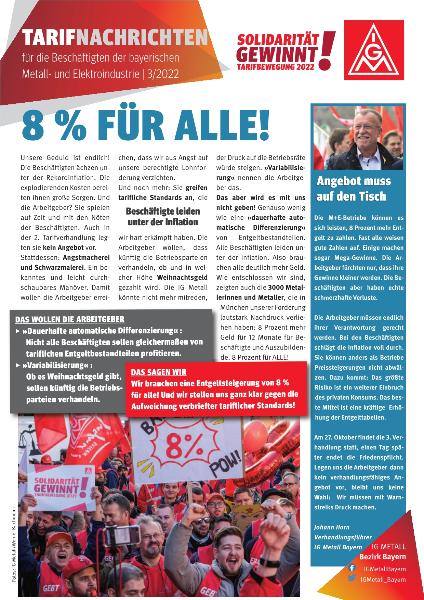 Tarifnachrichten Nummer 3