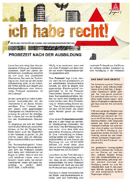 Probezeit nach der Ausbildung