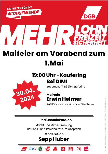 1. Mai in Landsberg am Lech